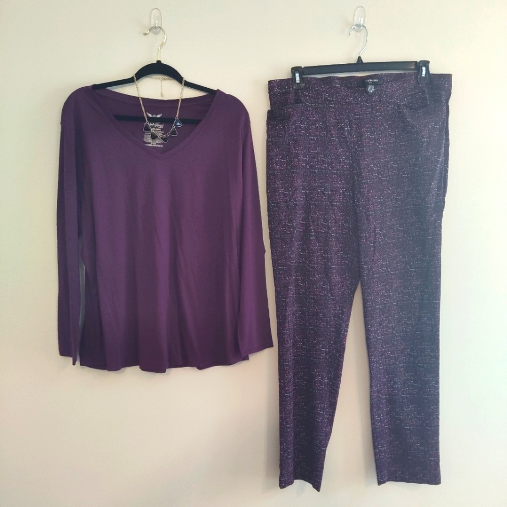 Women's 18 plus size business casual outfit